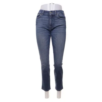 Spijkerbroek (Blauw) van 7 for All Mankind Katoen, Elastaan, Modal