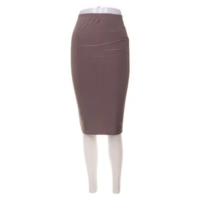 Kjol (Brun) från Boohoo Night Polyester, Elastan
