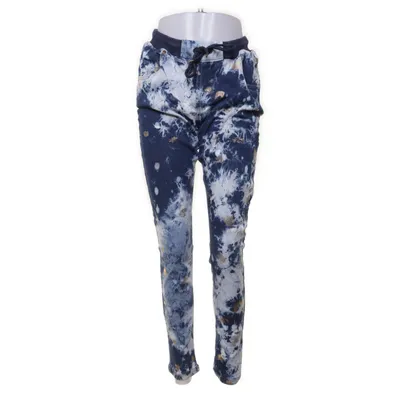 Broek (Blauw, Wit) van Zumba Wear Katoen, Elastaan, Polyester