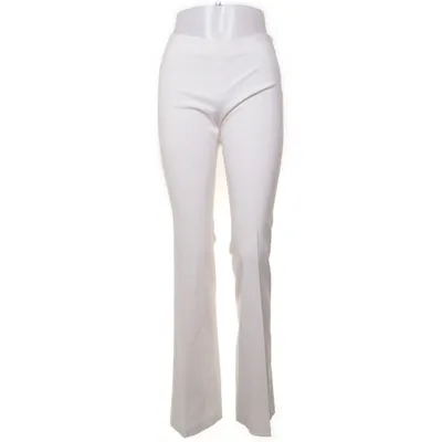 Broek (Wit) van Zara Basic Polyester, Elastaan, Viscose