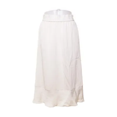Maxi rok (Beige) van By Malene Birger Elastaan, Zijde, Viscose