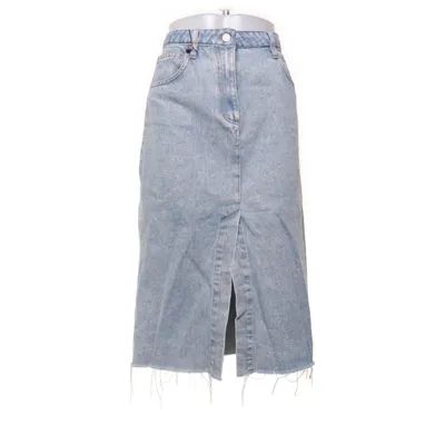Jeanskjol (Blå) från Mango Denim Bomull