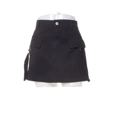 Denim skirt (Black) from Cider