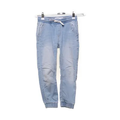 Träningsbyxor (Blå) från Denim by Lindex Bomull, Elastan, Polyester