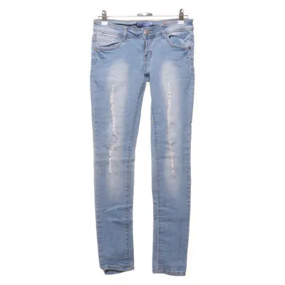 Jeans (Blue) from R Jonaco Cotton, Elastane