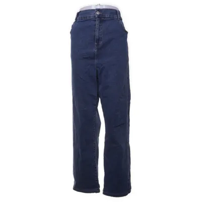 Jeans (Blå) från Wide Leg Bomull, Elastan