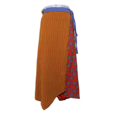 Omlottkjol (Flerfärgad) från Gudrun Sjödén Ekologisk bomull, Elastan