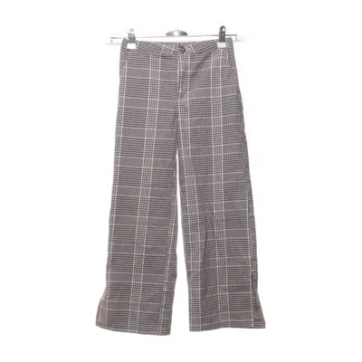 Kostuumbroek (Beige, Meerkleurig) van H&M Elastaan, Polyester, Viscose