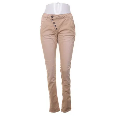 Jeans (Brun) från Pulz Jeans Bomull, Elastan