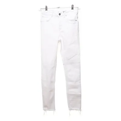 Jeans (White) from Never Denim Cotton, Elastane, Polyester