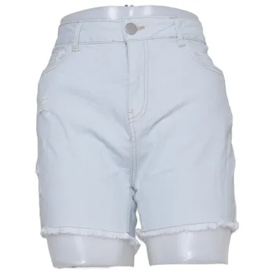 Jeansshorts (Blå) från Anina Bomull, Elastan