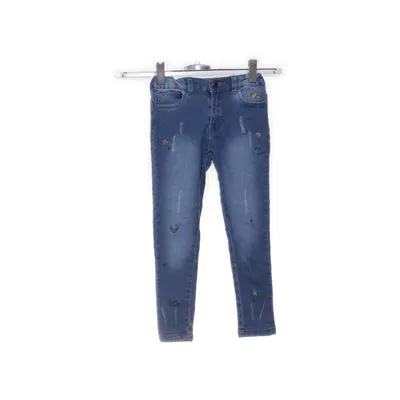 Jeans (Blå, Flerfärgad) från Girls Bomull, Elastan, Polyester, Viskos