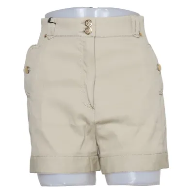 Short (Beige) de Kristina Popovitch Coton, Élasthane, Polyamide