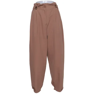Broek (Bruin) van Topshop Elastaan, Polyester, Viscose