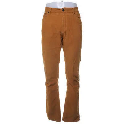 Corduroy broek (Geel) van Denim Co Katoen