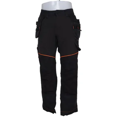 Work pants (Black, Orange) from Helly Hansen Workwear Polyester, Elastane, Cotton