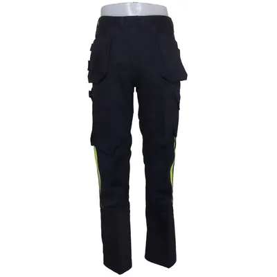 Work pants (Gray, Yellow) from Fristads Cotton, Polyamide, Polyester