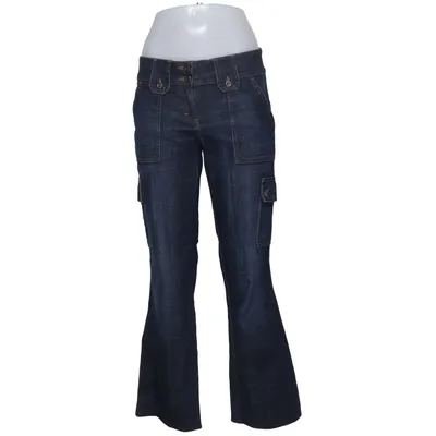 Cargo pants (Blue) from EDC by ESPRIT Cotton, Elastane