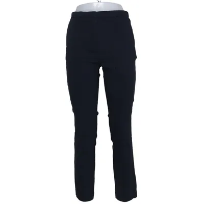 Chinos (Blauw) van Mango Katoen, Polyester
