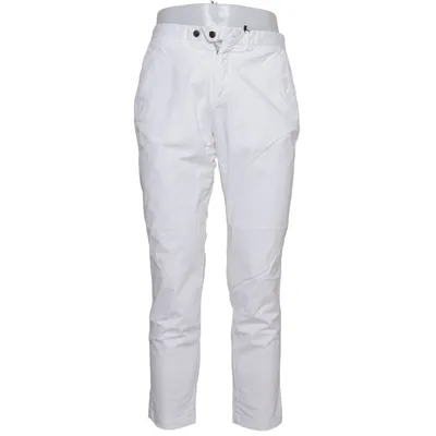 Chinos (White) from TESSUTI DI SONDRIO Cotton, Elastane
