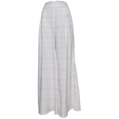 Palazzobukser (Hvid) fra Stefanel Elastan, Modal, Polyester