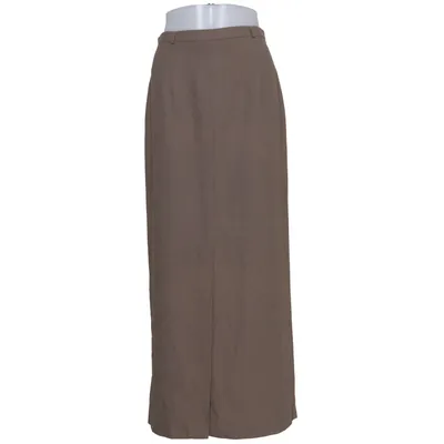 Maxi nederdel (Beige) fra Collections by Joy Acetat, Polyester, Viscose
