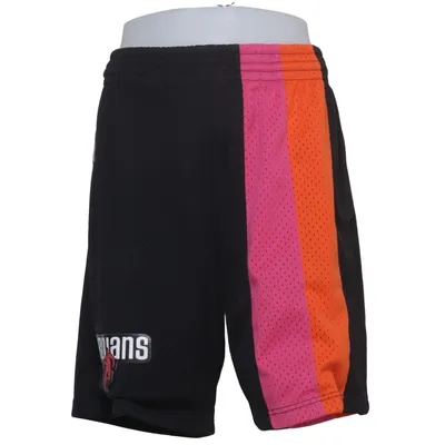 Basketbal shorts (Zwart, Roze, Oranje) van Hardwood Classics x Mitchell & Ness Polyester