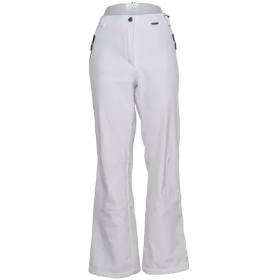 Snow pants (White) from Icepeak Elastane, Polyester