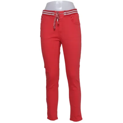 Pantalon (Rouge) de Zac & Zoe Coton, Élasthane