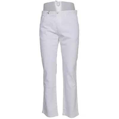 Jeans (Hvid) fra Alberto Bomuld, Elastan