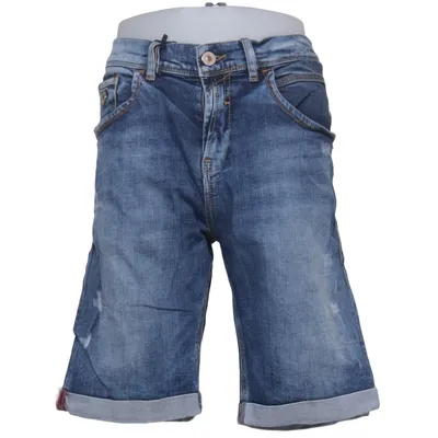 Denim shorts (Blue) from LTB Cotton, Elastane