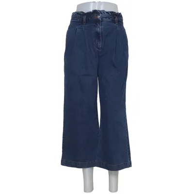 Culottes (Blauw) van Madeleine Katoen, Elastaan, Polyester