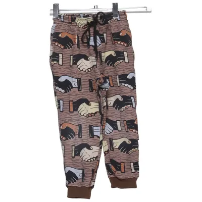 Sweatpants (Brun, Flerfarvet) fra Mixed Grill Bomuld, Elastan