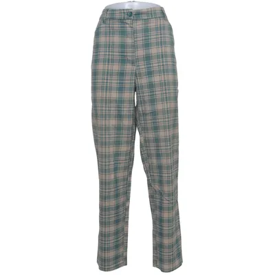 Byxor (Grön, Beige, Flerfärgad) från Monki Elastan, Polyester, Viskos