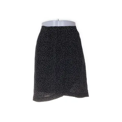 Kjol (Svart, Vit) från Madewell Polyester, Silke