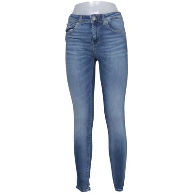 Jeans (Blå) från Vero Moda Denim Elastan, Ekologisk bomull