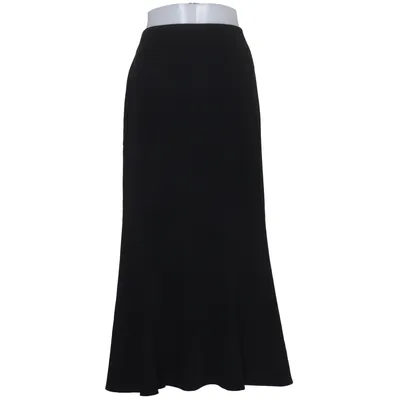 Maxi skirt (Black) from Almia Elastane, Polyester, Viscose