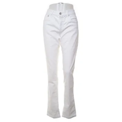 Jeans (Vit) från 1953 Denim Brand Polyester, Bomull, Elastan