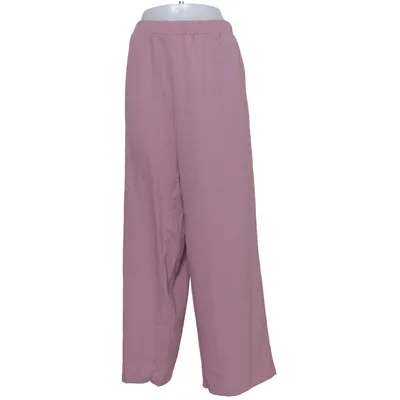 Pantalon patte d'éléphant (Rose) de Emery Rose Élasthane, Polyester