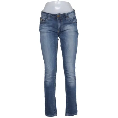 Spijkerbroek (Blauw) van Bros Jeans Katoen, Elastaan