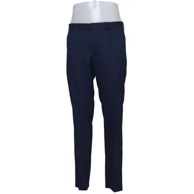 Kostuumbroek (Blauw) van Zara Man Elastaan, Polyester, Viscose