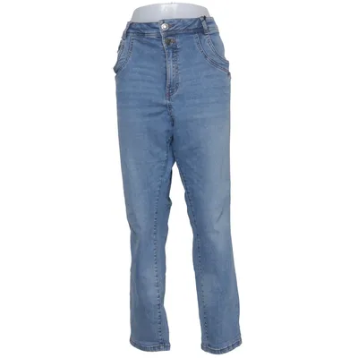 Spijkerbroek (Blauw) van Gina Denim Katoen, Elastaan, Polyester