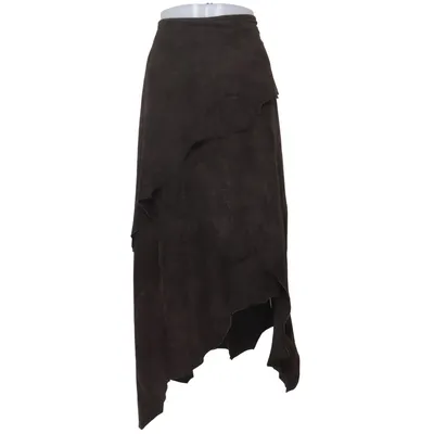 Leren rok (Bruin) van Utzon