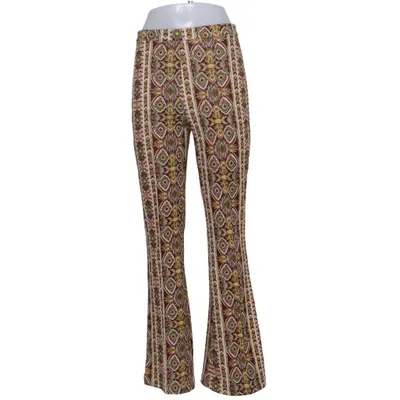 Pantalon patte d'éléphant (Marron, Beige, Multicolore) de Guts & Gusto Élasthane, Polyester