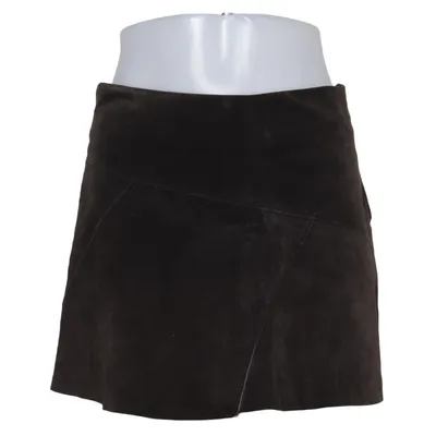 Läderkjol (Brun) från River Island Skinn, Polyester