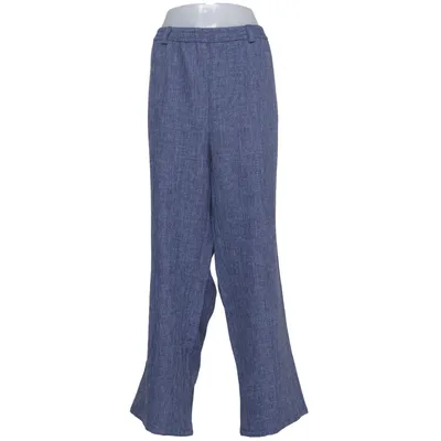 Pantalon patte d'éléphant (Bleu) de Paola! Polyester