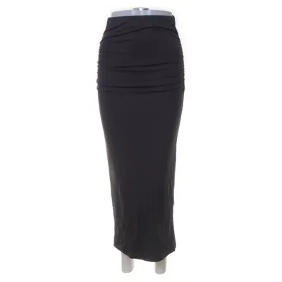 Maxi nederdel (Grå) fra Gina Tricot Elastan, Viscose