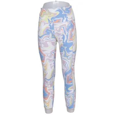 Sportleggings (Blauw, Meerkleurig) van OTP Elastaan, Polyester