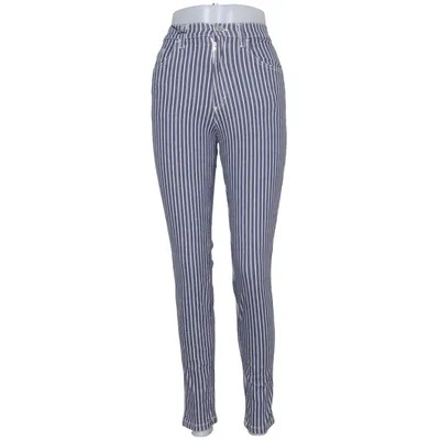 Broek (Blauw, Wit) van United Colors of Benetton Katoen, Elastaan, Polyamide