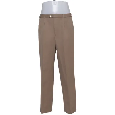 Kostuumbroek (Beige) van Rappson Polyester, Wol